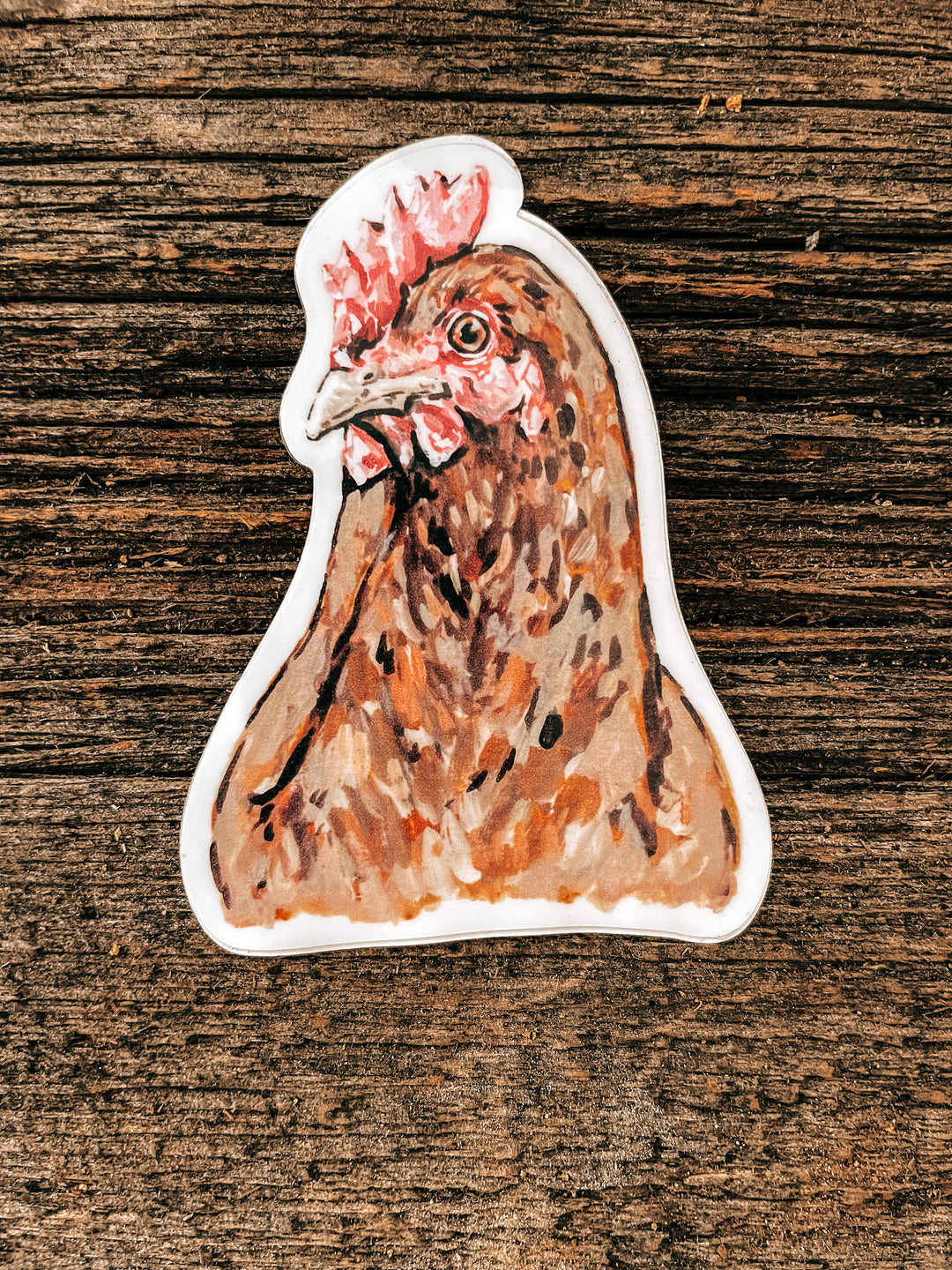 Hen Sticker