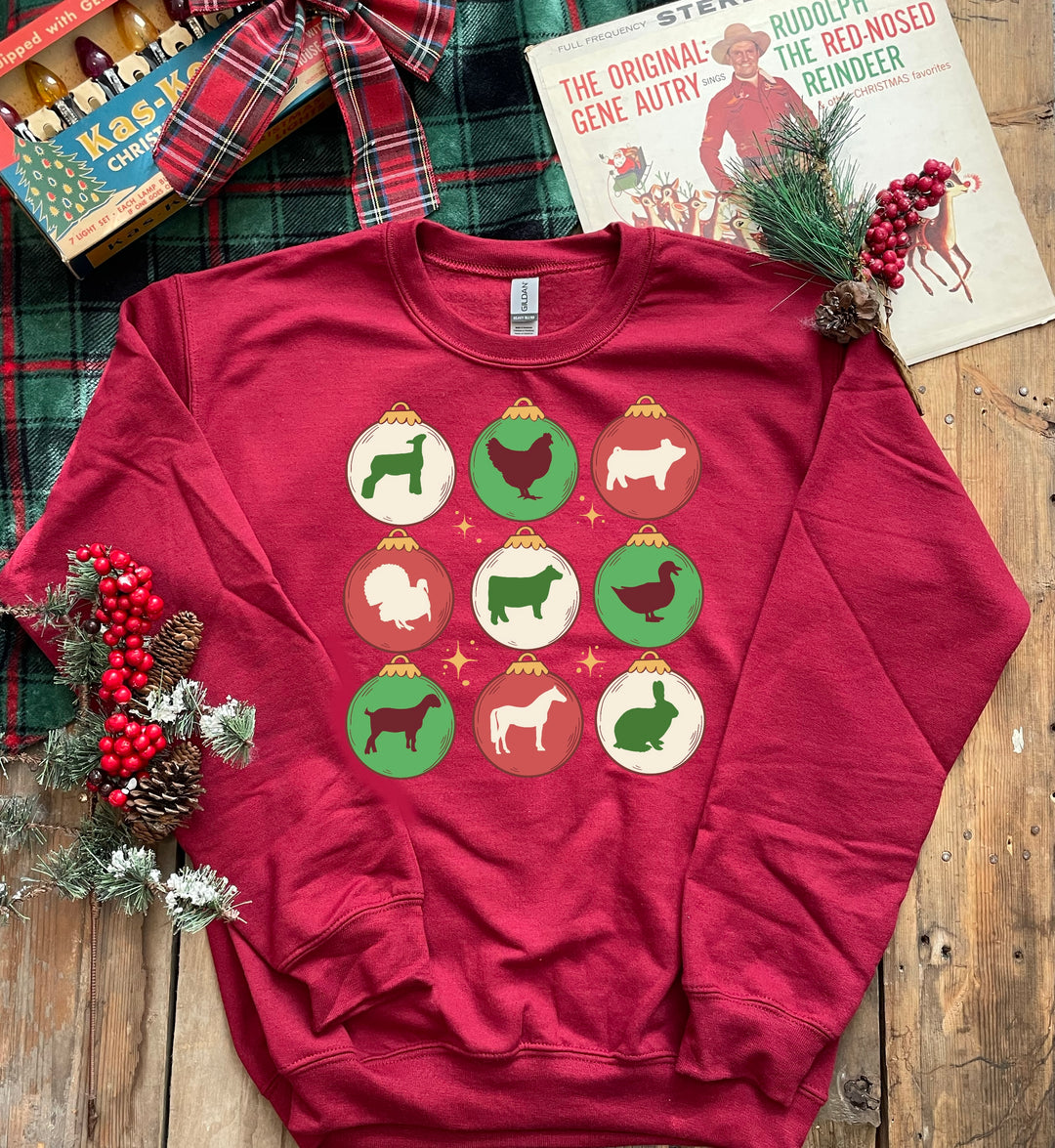 Livestock Ornament Sweatshirt