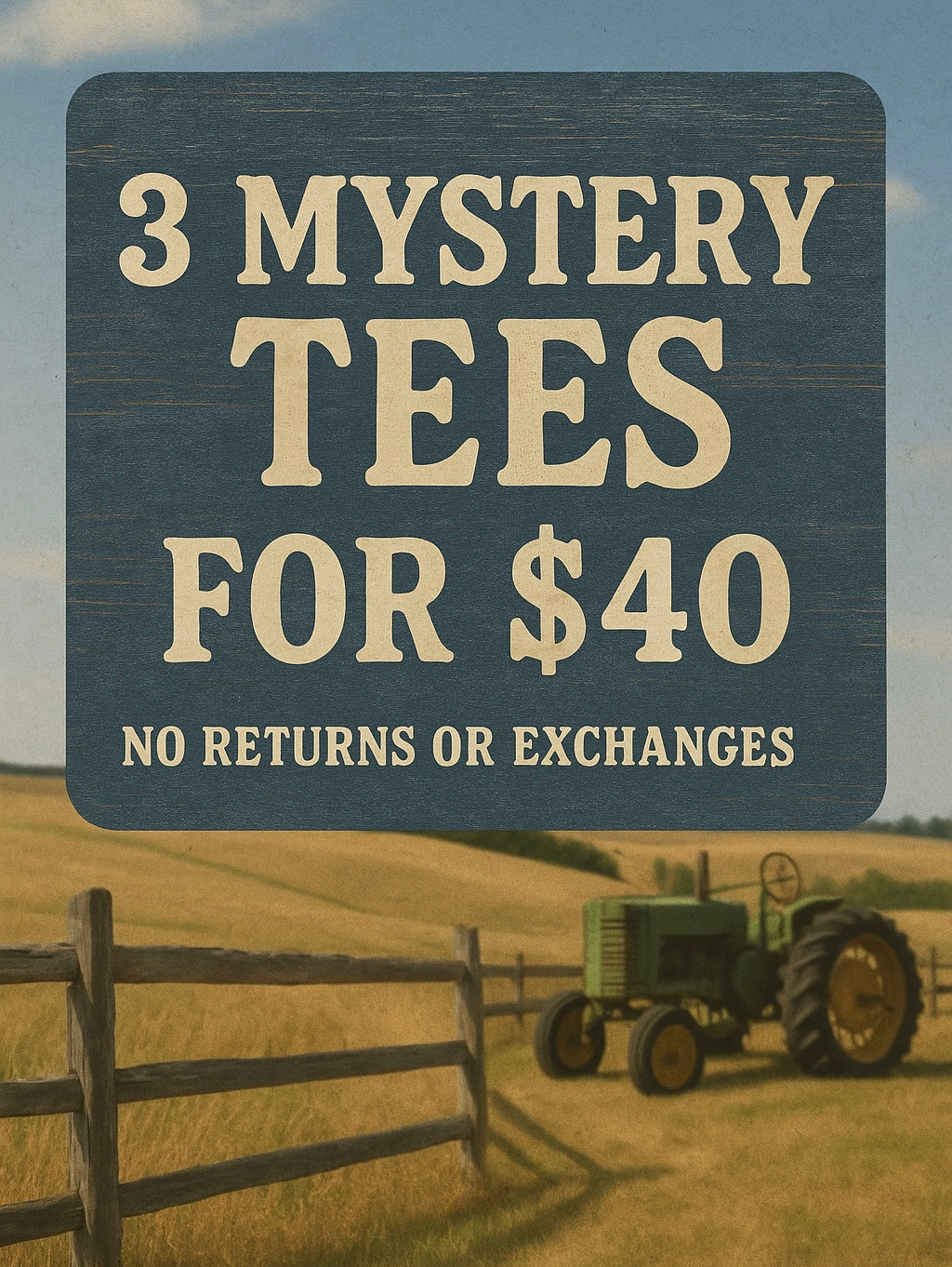3 Mystery Tees