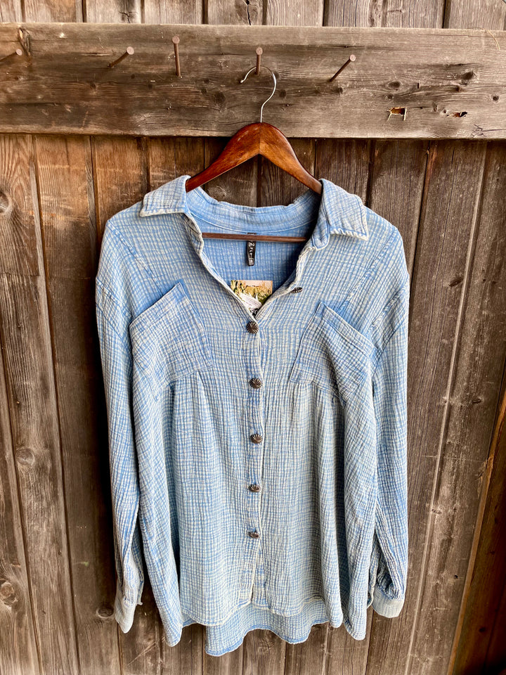 Acres Oversized Button Down
