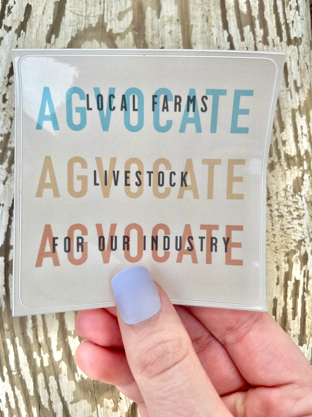 AGVOCATE Sticker