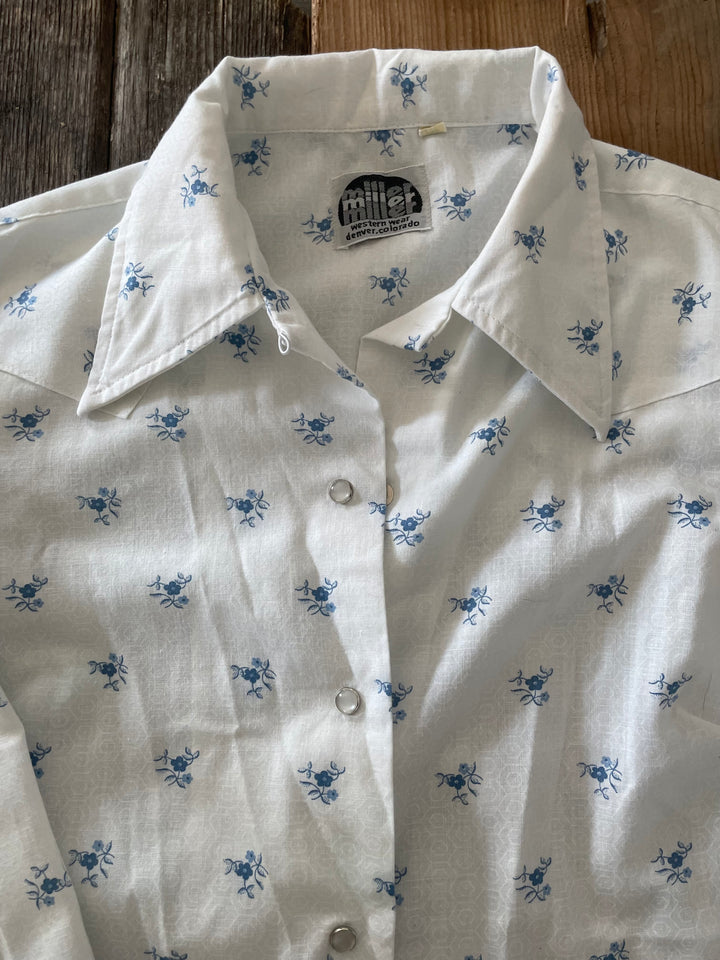 Vintage Miller Pearl Snap Shirt