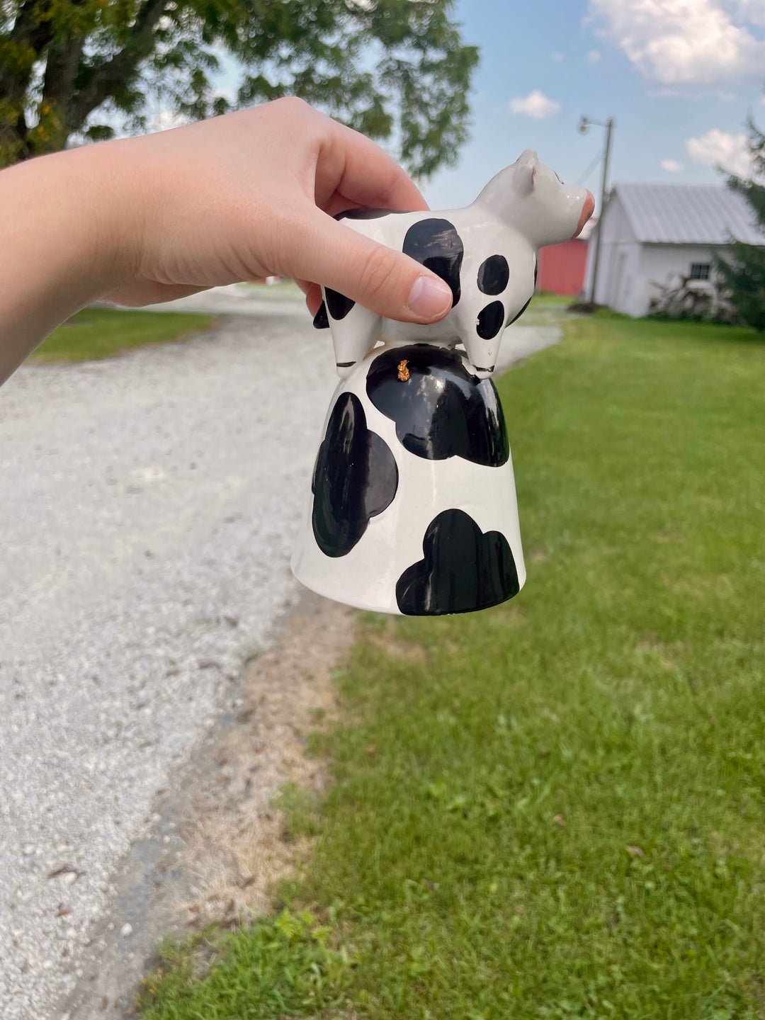 Vintage Holstein Cow Bell