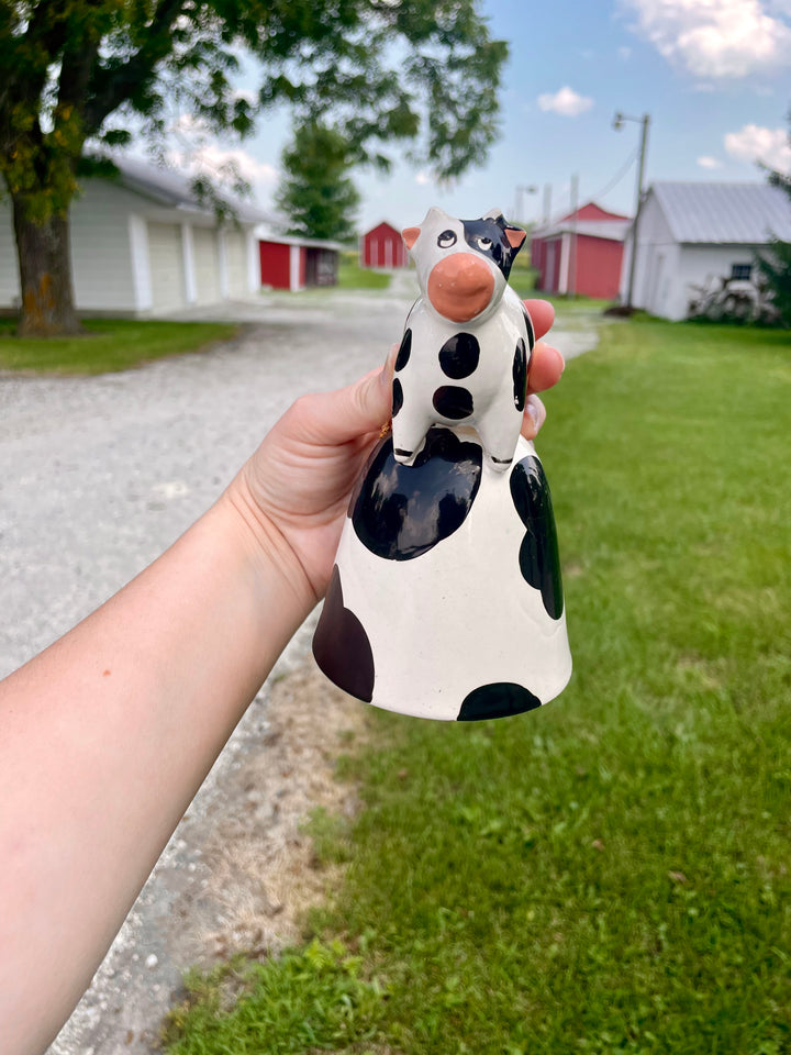 Vintage Holstein Cow Bell